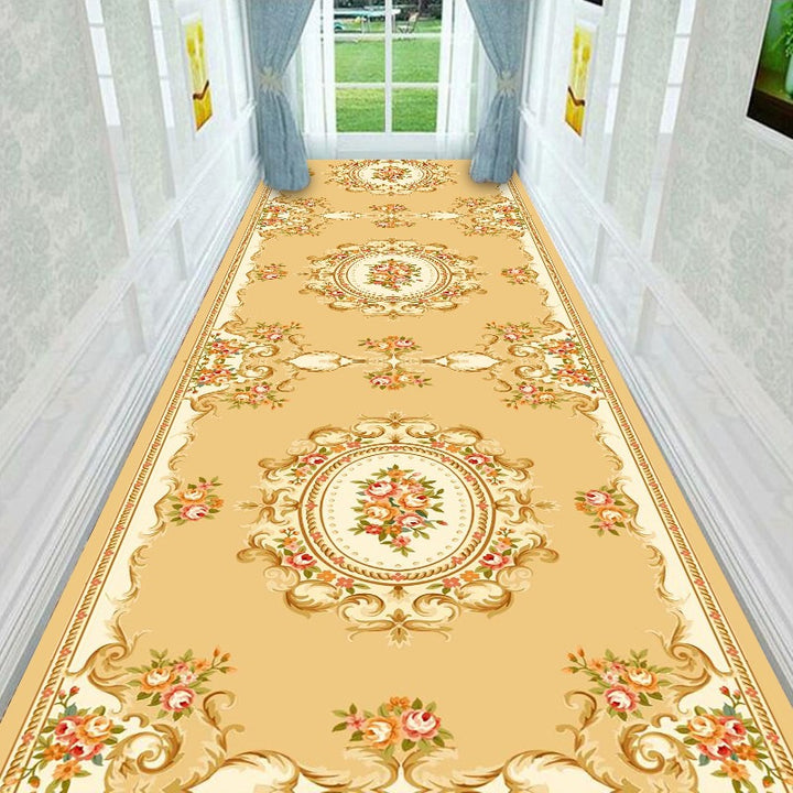 Vintage Floral Design Runner Mat Bowlift