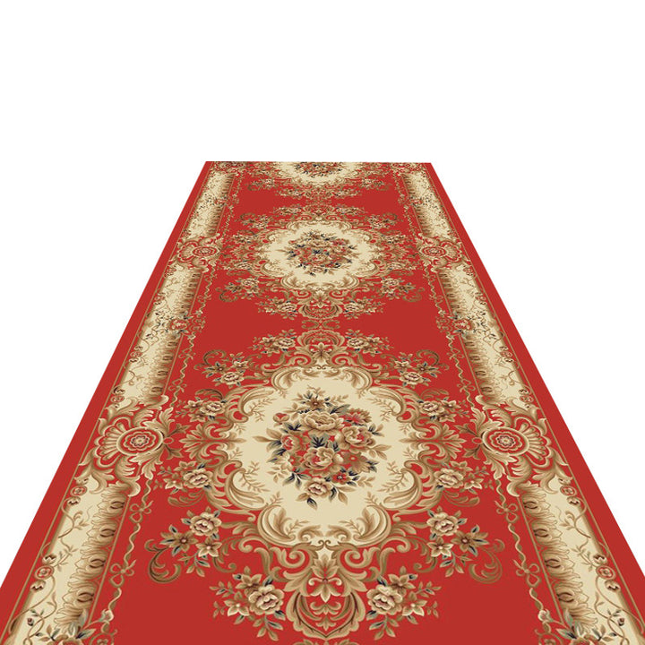 Vintage Floral Design Runner Mat Bowlift