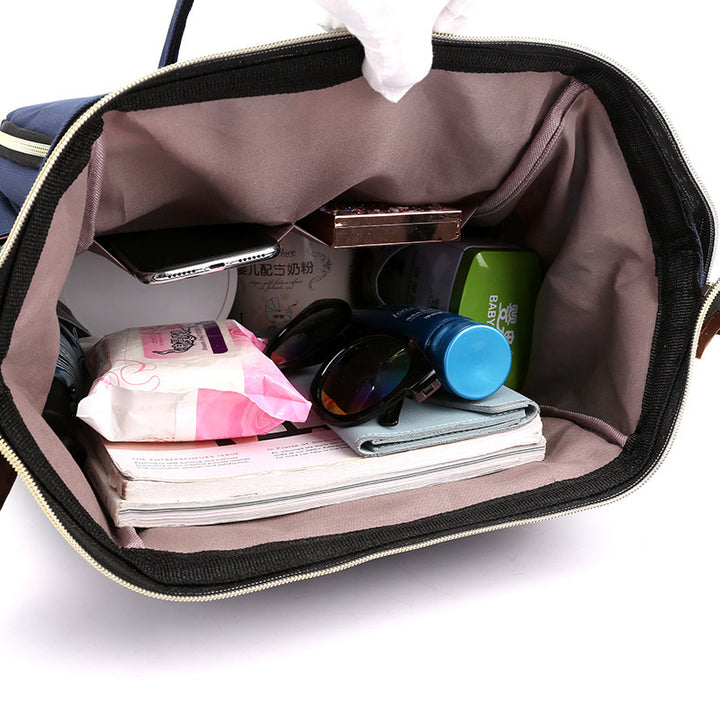 Stylish Floral Design Backpack Bowlift
