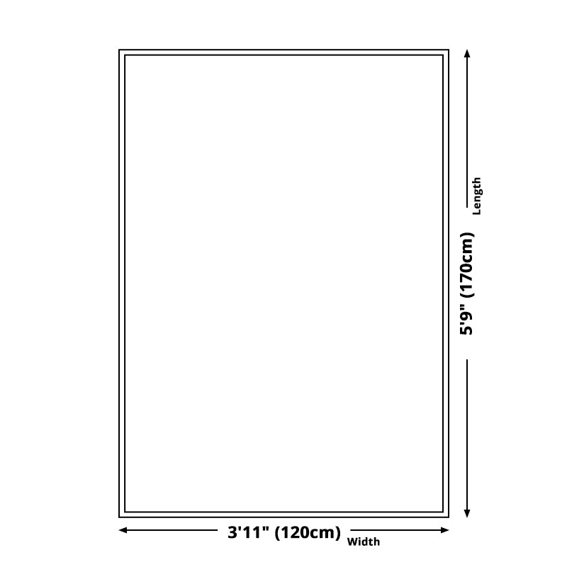 BowLift | Black and White Abstract Carpet Polyester Scandinavian Rug Pet Friendly Washable Area Rug for Living Room