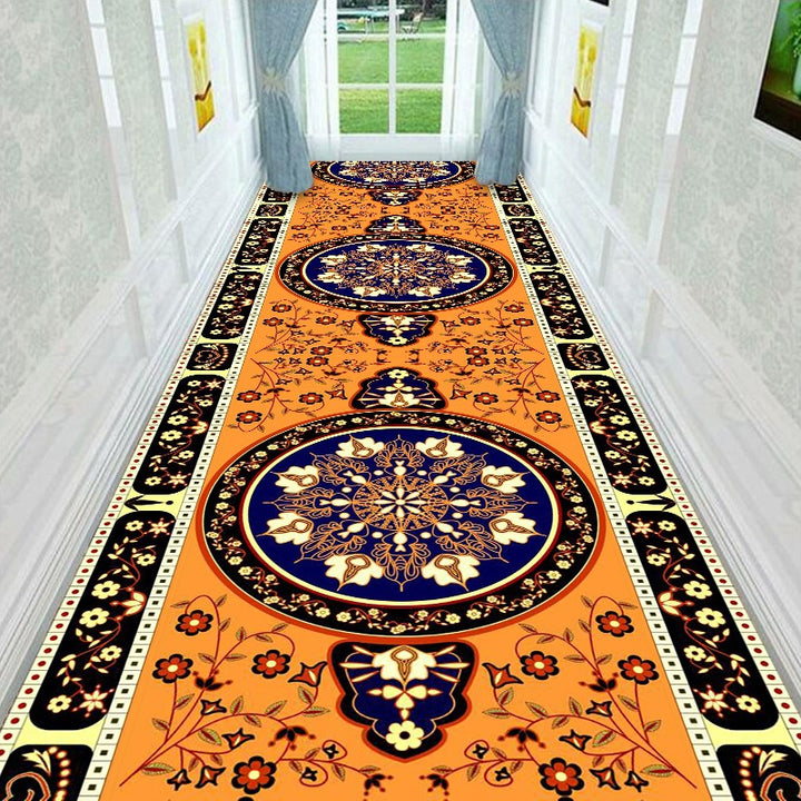 Vintage Floral Design Runner Mat Bowlift