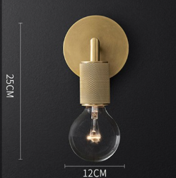 BowLift | Wall Light Brass Metal Double Bulb Sconce