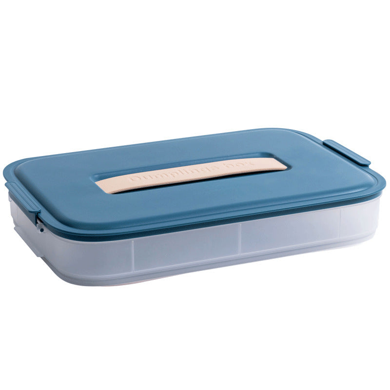 Plastic Storage Box with Handles and Transparent Design