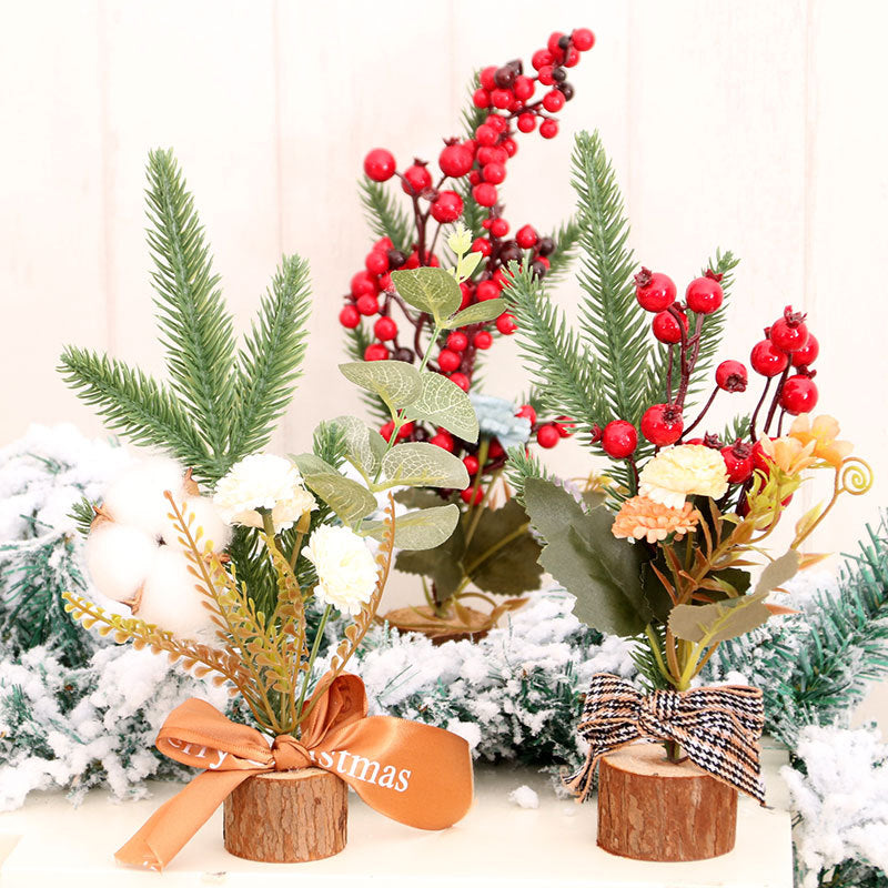 Decorative Miniature Holiday Centerpiece Bowlift