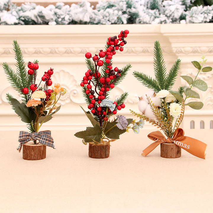 Decorative Miniature Holiday Centerpiece Bowlift