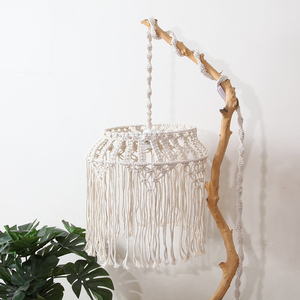 Macramé Hanging Light Shade Bowlift