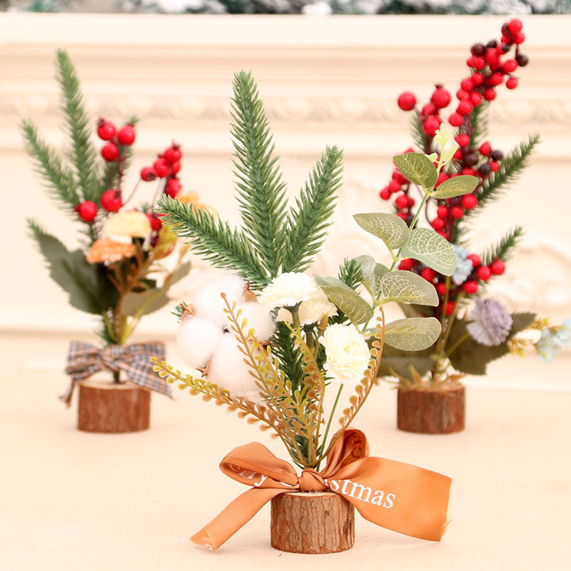 Decorative Miniature Holiday Centerpiece Bowlift