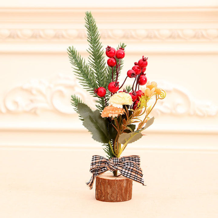 Decorative Miniature Holiday Centerpiece Bowlift