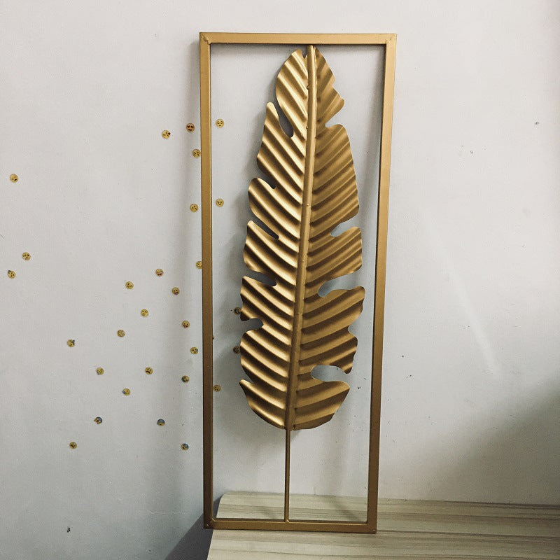 Elegant Decorative Feather Wall Art Bowlift