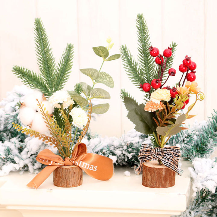 Decorative Miniature Holiday Centerpiece Bowlift