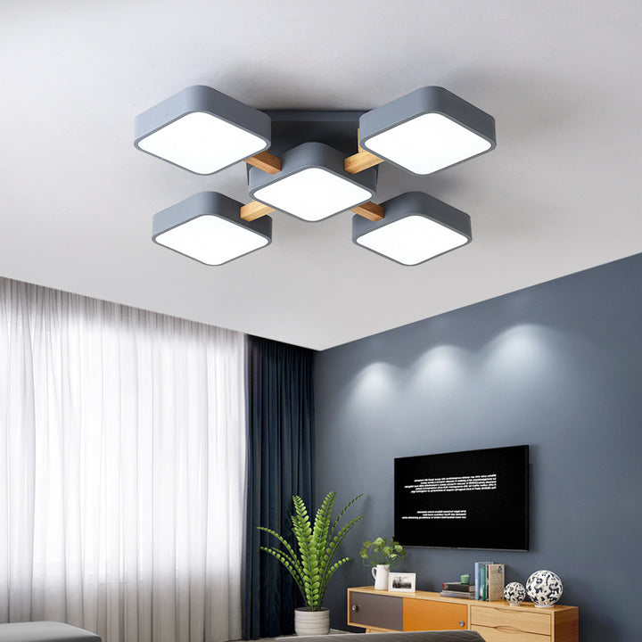 Modern Geometric Ceiling Light Fixture