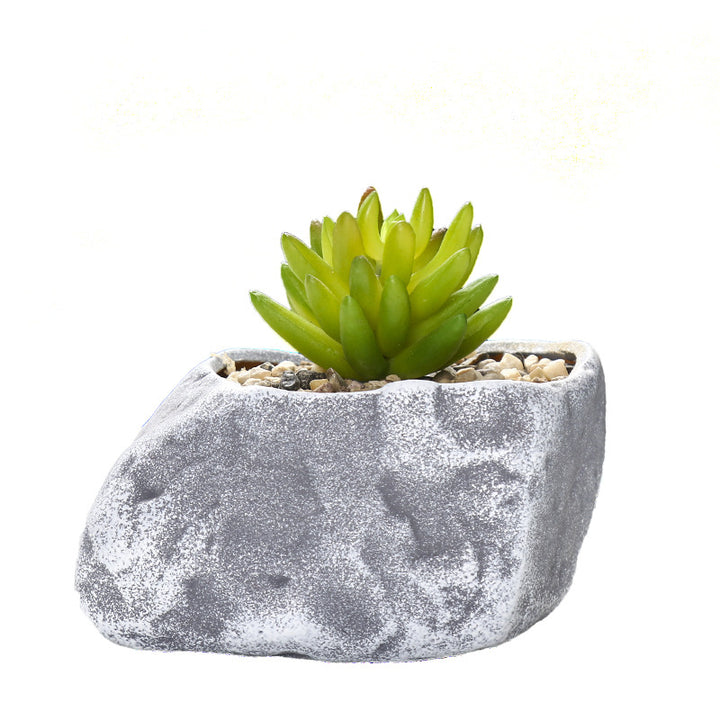Creative Stone-Shaped Succulent Planter Bowlift