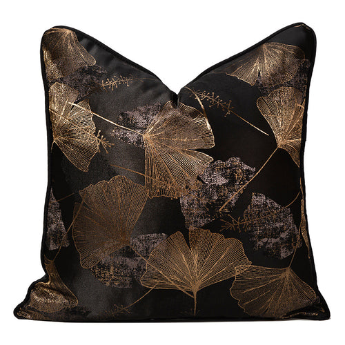 Elegant Floral Pattern Accent Pillow