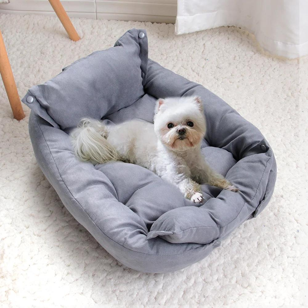 PlushPaws •  3-in-1 Dog Bed