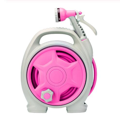 BowLift | Practical hose reel with spray nozzle – Compact garden hose cart for easy watering