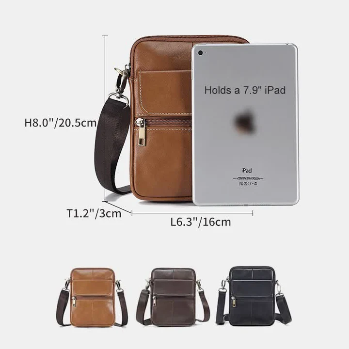 BowLift | Small Shoulder Bag Made Of Leather For Men