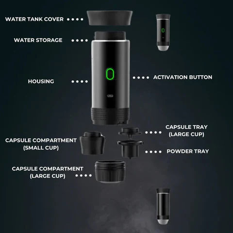 BowLift | Portable Coffee Maker 3-in-1