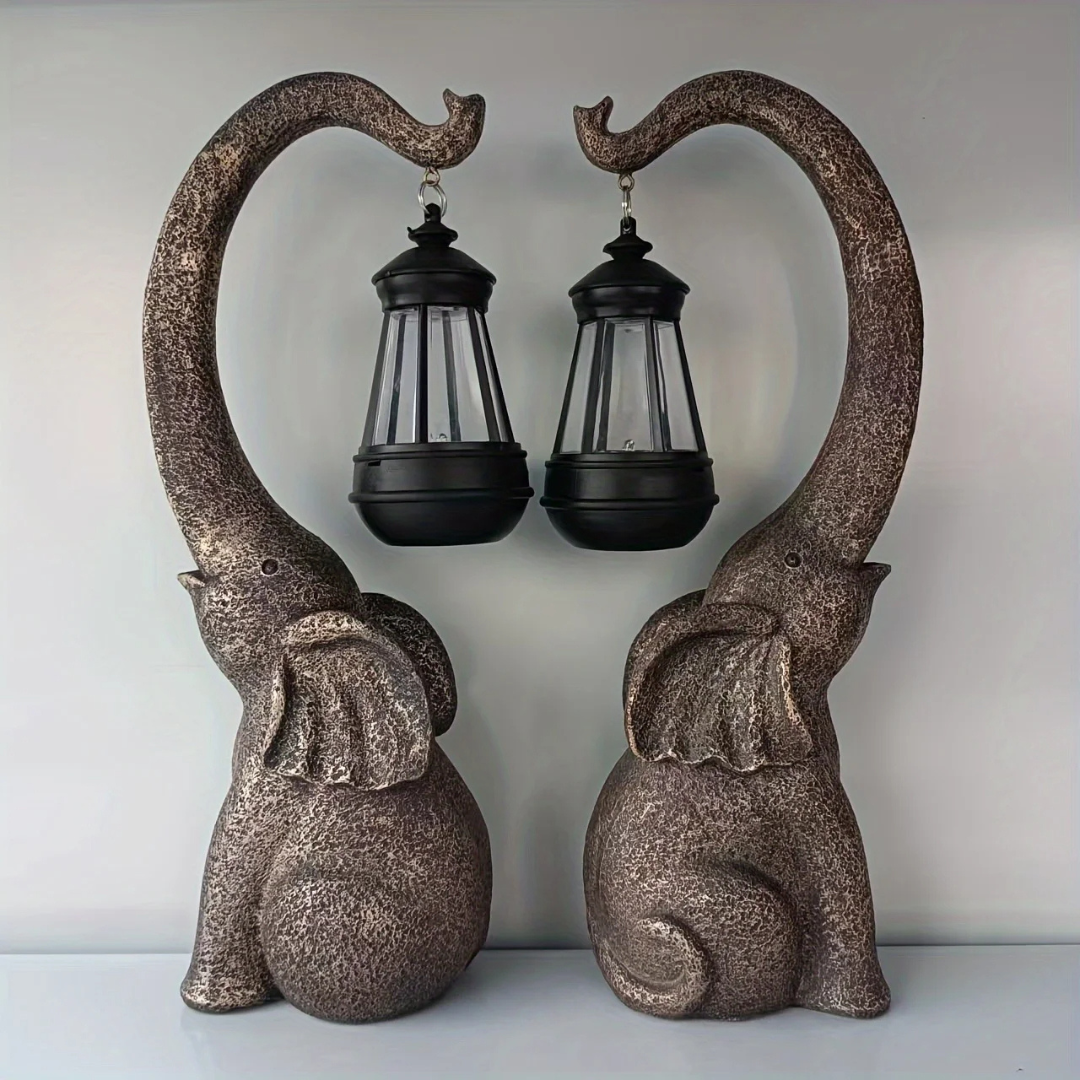 MagicElephant - Enchanting Solar Lighting for Garden and Home Bowlift