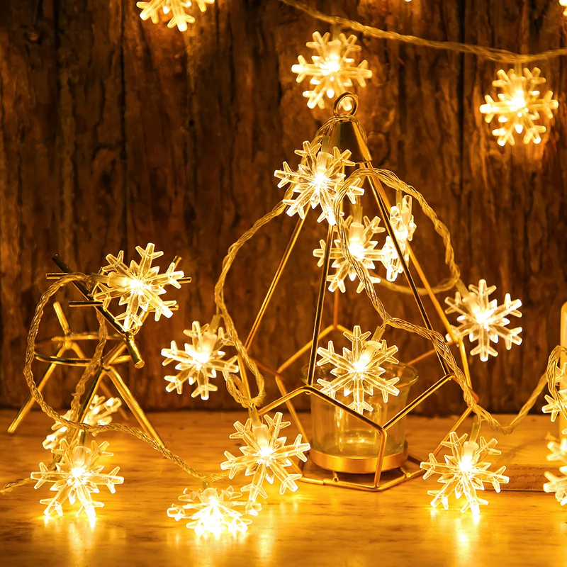 LED string lights for decoration and ambiance