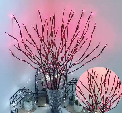 LED branch light for decorative room lighting