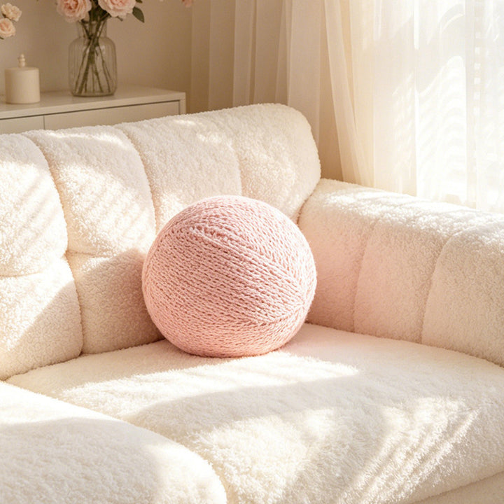 Ball cushion with bow, 20–30 cm