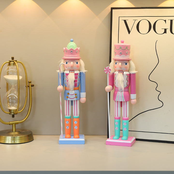 Nutcracker figure, 30 cm, decorative wooden figure