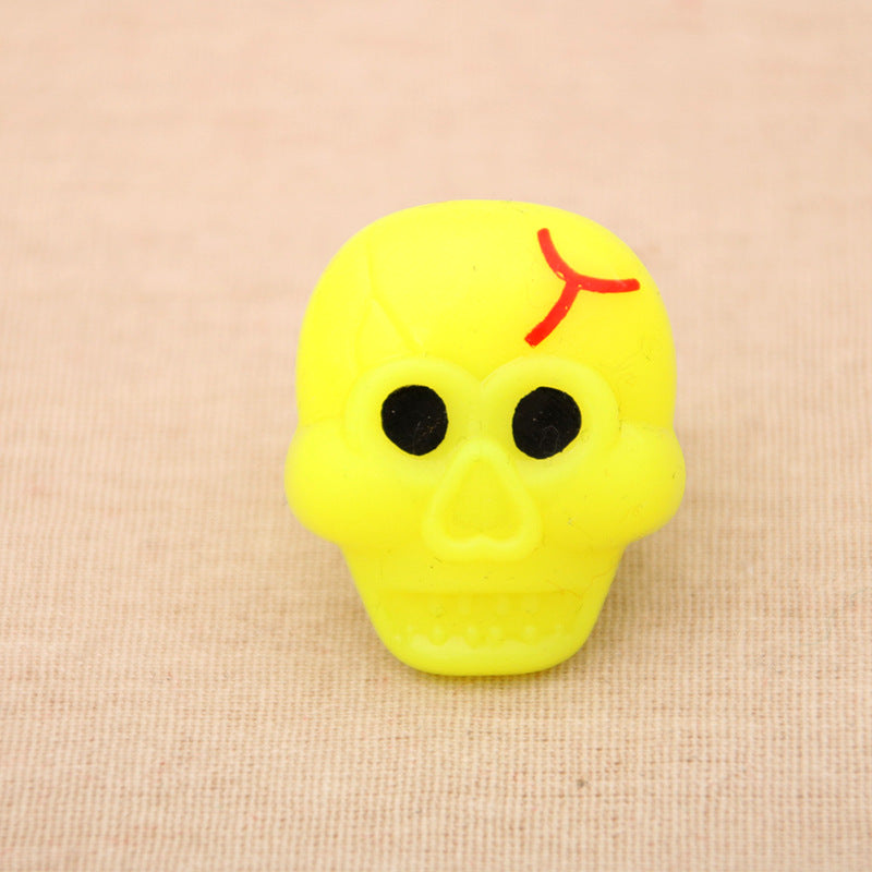 Fun Halloween-Themed Skull Decoration Bowlift