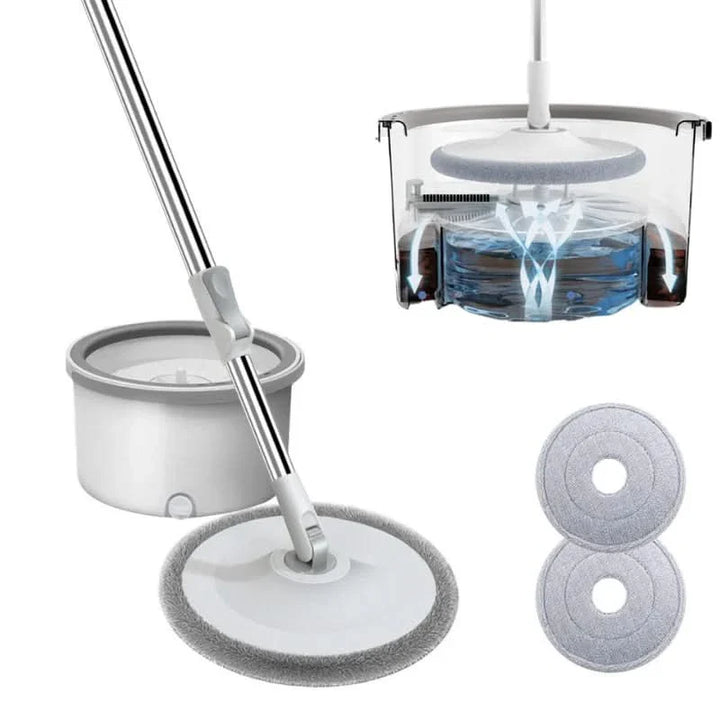 BowLift | Self-Cleaning Spin Mop with Dual-Chamber Bucket