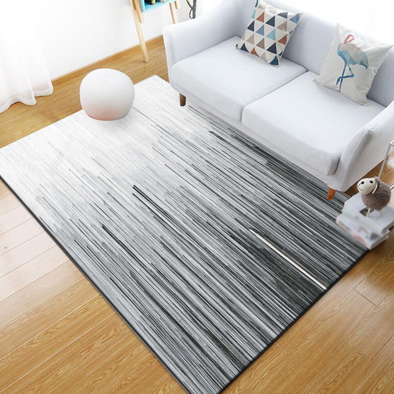 BowLift | Funky Abstract Geometric Pattern Rug Multicolor Industrial Rug Polyester Pet-Friendly Washable Non-Slip Area Rug for Bedroom