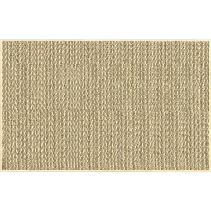 BowLift | Brown Living Room Rug Rustic Solid Color Rug Sisal Washable Non-Slip Back Pet-Friendly Rug