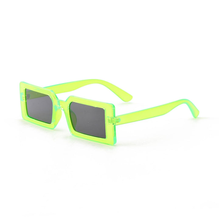 Women's square sunglasses with modern transparent frame Bowlift