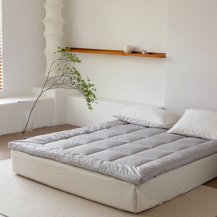 Cotton mattress protector, 90×200 to 200×200 cm
