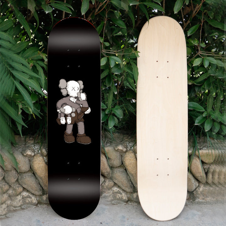 Graphic Skateboard Deck Bowlift