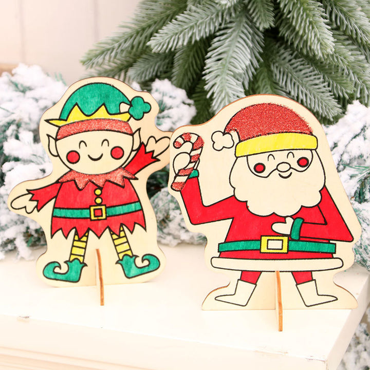Wooden Christmas Decoration Kit Bowlift