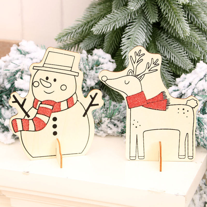 Wooden Christmas Decoration Kit Bowlift