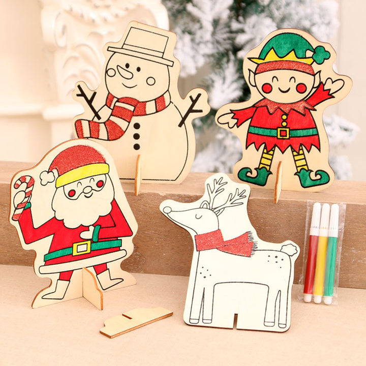 Wooden Christmas Decoration Kit Bowlift