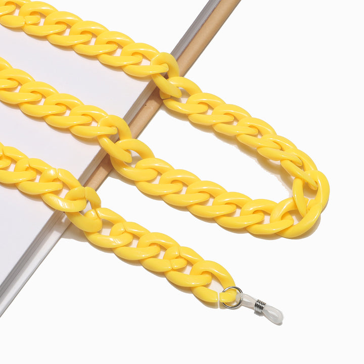 Colorful Oversized Acrylic Eyewear Chain Bowlift