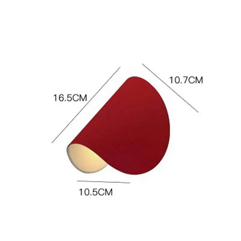 BowLift | Modern Colored LED Wall Light in Stylish Design