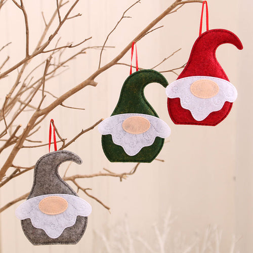 Decorative Felt Gnome Ornament Bowlift