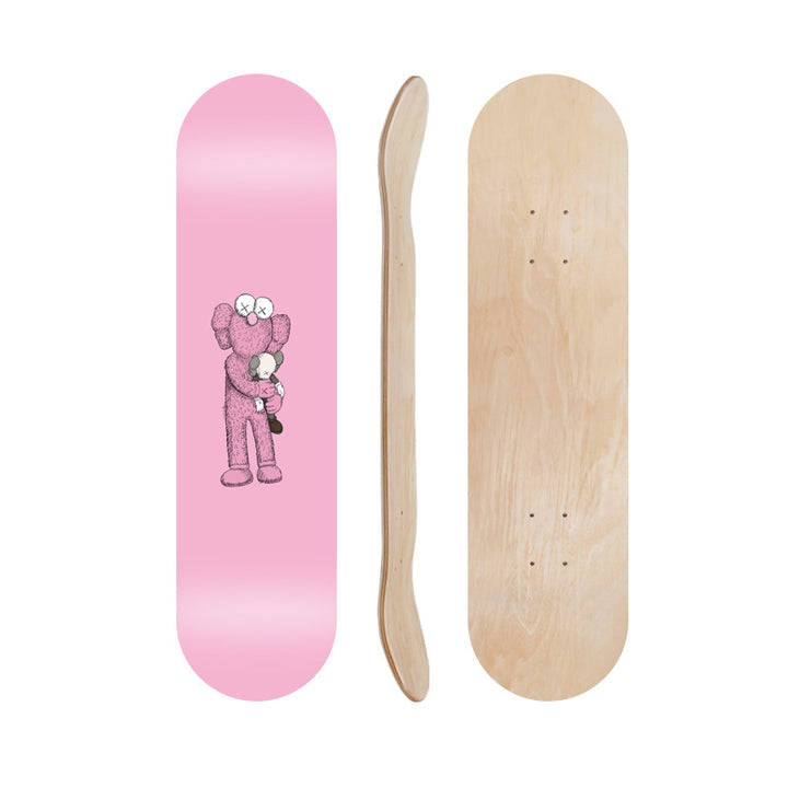 Cartoon-Inspired Skate Deck Bowlift