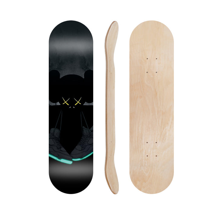 Cartoon-Inspired Skate Deck Bowlift