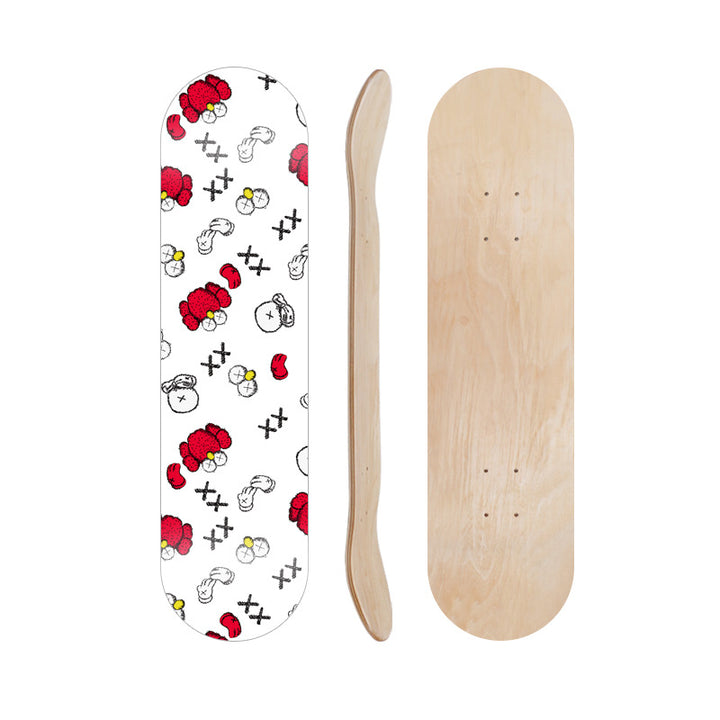 Cartoon-Inspired Skate Deck Bowlift