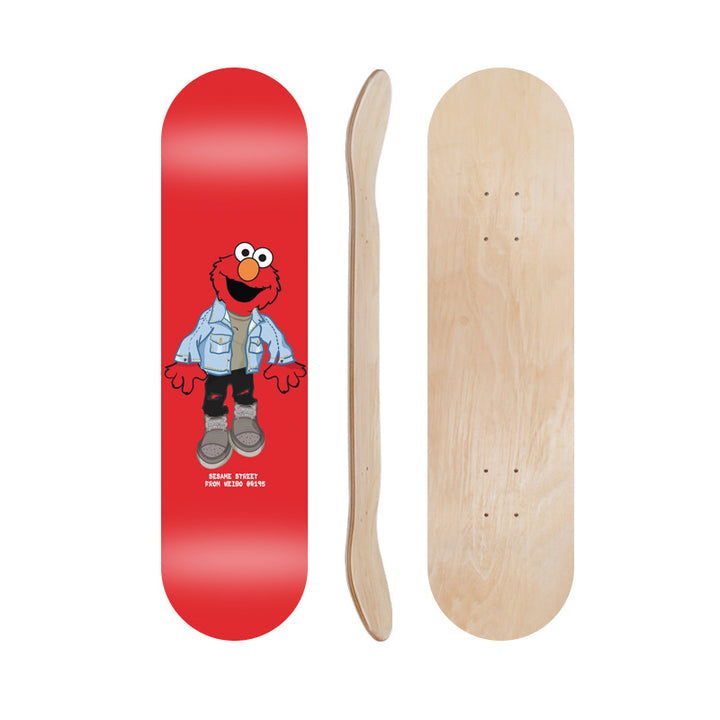 Cartoon-Inspired Skate Deck Bowlift