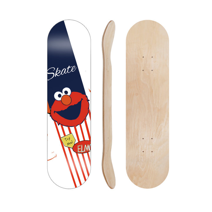 Cartoon-Inspired Skate Deck Bowlift