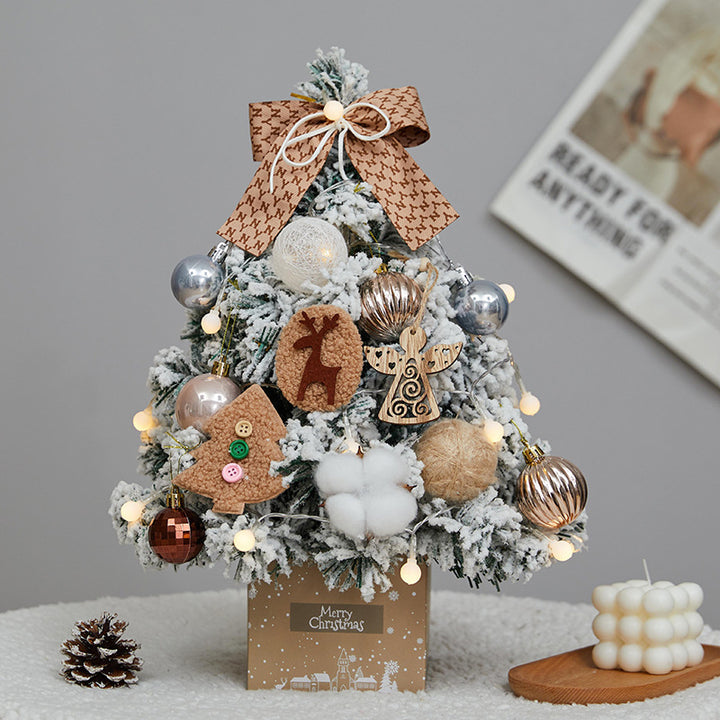 Mini Christmas tree for the table, 50 cm, including lighting