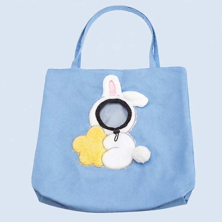 Canvas pet bag, head up