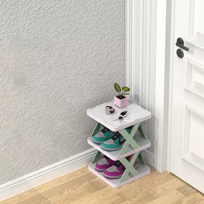 Foldable Multi-Layer Shoe Rack, Shoe Storage Shelf Organizer | Bowlift