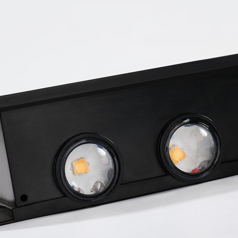 BowLift | Modern Simplicity Solar Waterproof Rectangular ABS PMMA LED Wall Light Lamp For Outdoor Patio