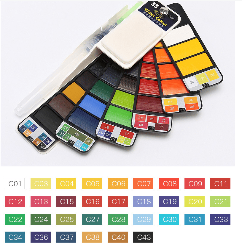 BowLift | Handy Watercolor Travel Kit