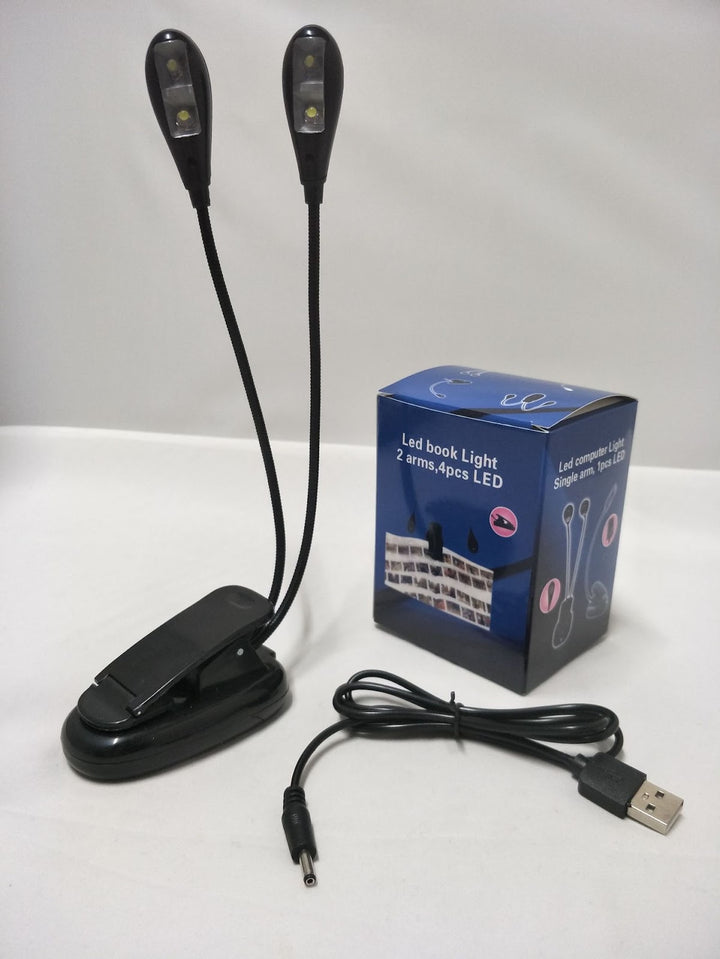LED Piano Light with Double Arm and Clip